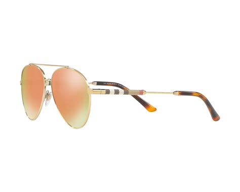 3092 burberry|BURBERRY Sunglasses BE 3092 Q 11674Z Brushed Light Gold.